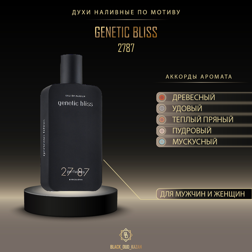 27 87 Perfumes Genetic Bliss by