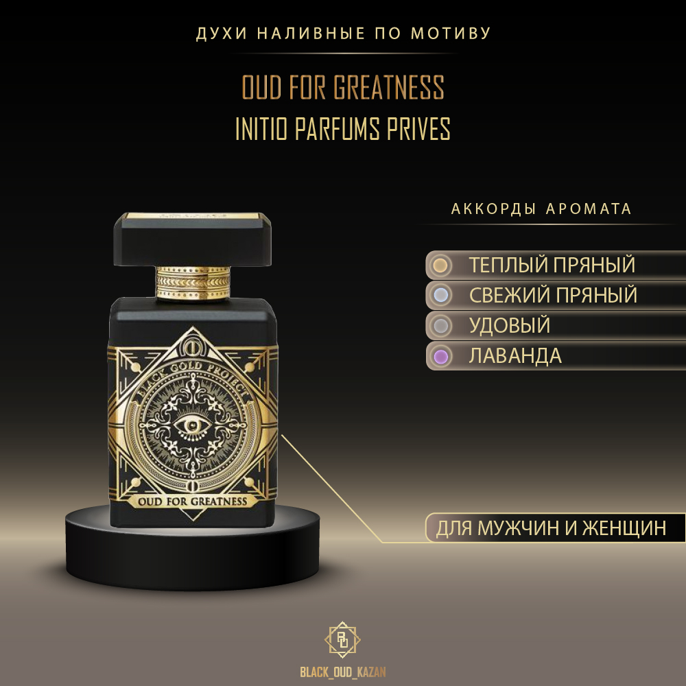 Initio Oud For Greatness | Держатся более 7 дней!