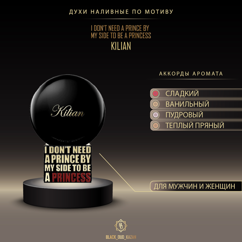 Kilian I Don’t Need A Prince By My Side To Be APrincess (TR)