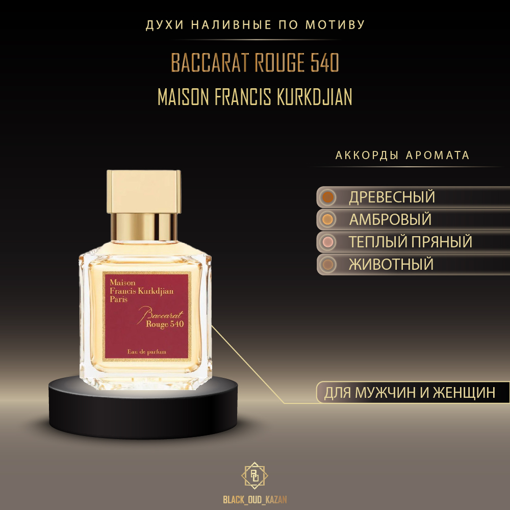 Maison Francis Kurkdjian Baccarat Rouge 540